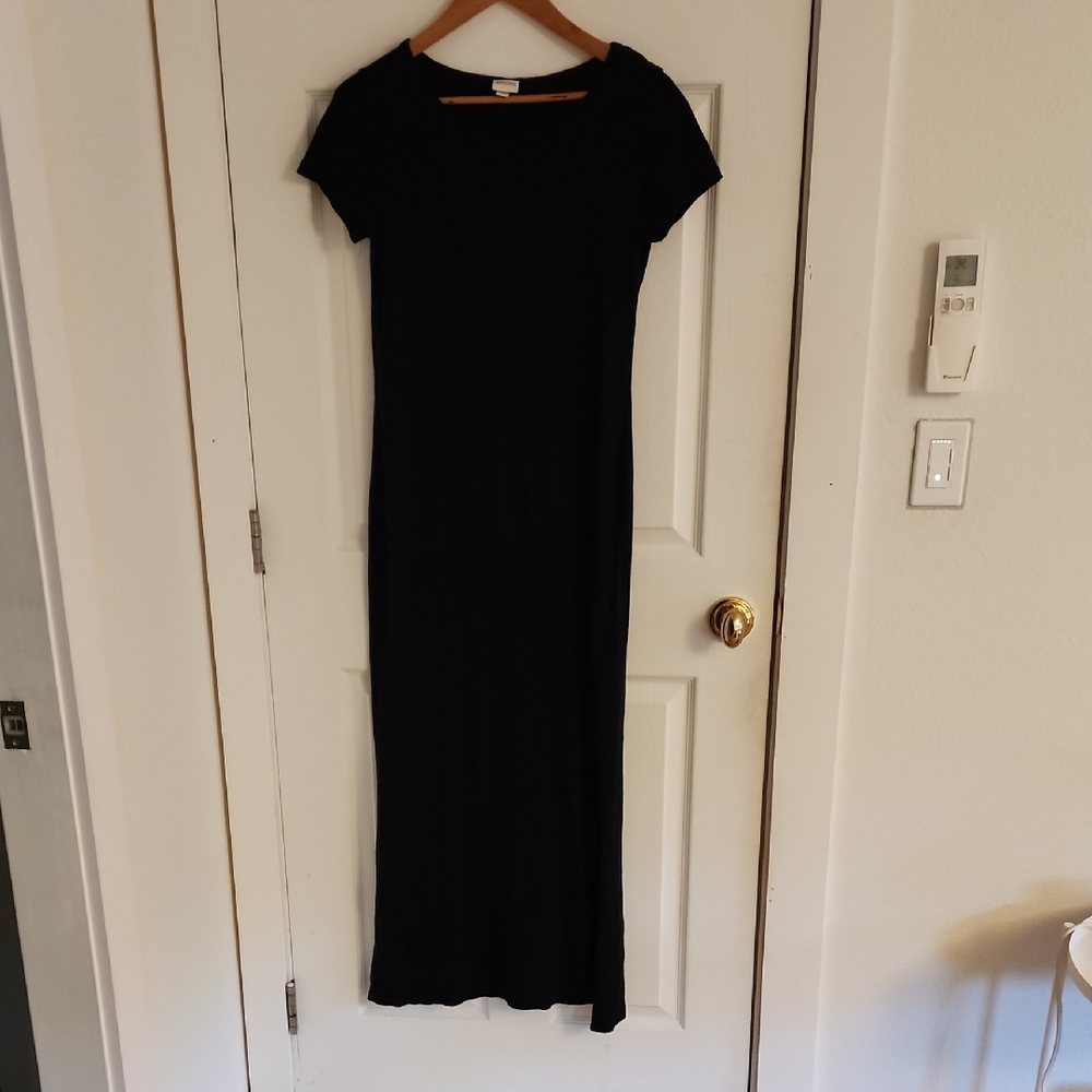 Merona Classic Black Maxi Dress